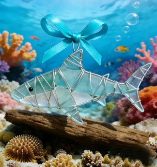 🔥Hand-Wrapped Sea Glass Collection💎Timeless Coastal Art