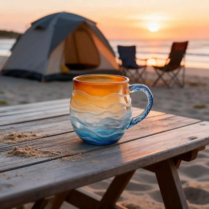 🎄Christmas Best Gifts🎁 from Sea Sunset🌅 Wave Artisan Mug