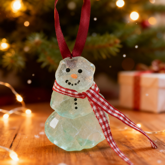 ✨ Limited Batch: 【Coastal Christmas Charm🎄】Hand-Gathered Sea Glass Ornaments