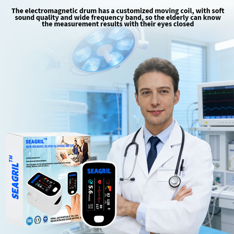 SEAGRIL® Advanced Non-Invasive GlucoseMonitor-99.9% Accuracy + No Finger Pricks✅TGA Approved