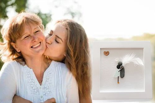 🎁2022💘Memorial Gift Sorry for your loss Gift Sea Glass Art Sympathy Gift