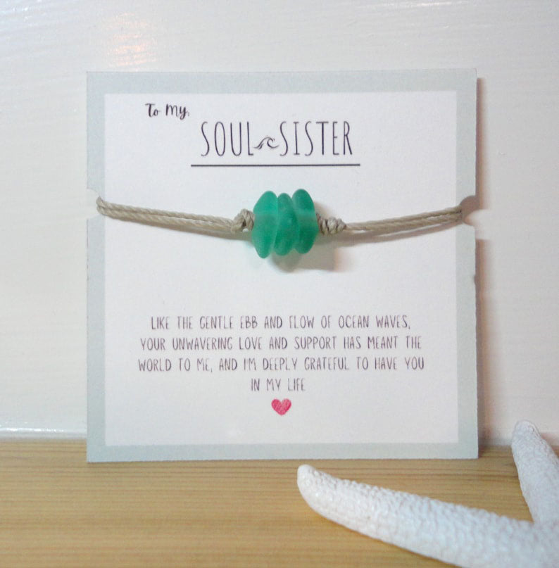 Soul Sister Sea Glass Bracelet